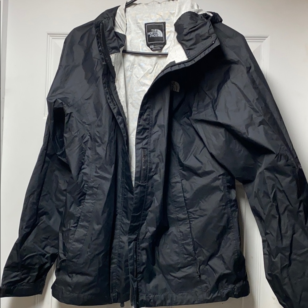 The North Face rain coat